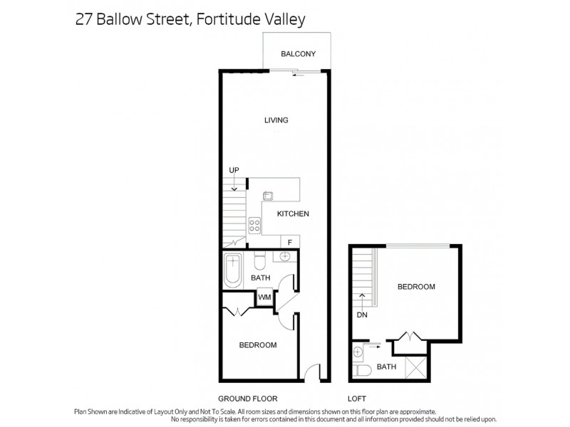 23/27 Ballow Street, Fortitude Valley QLD 4006 Floorplan