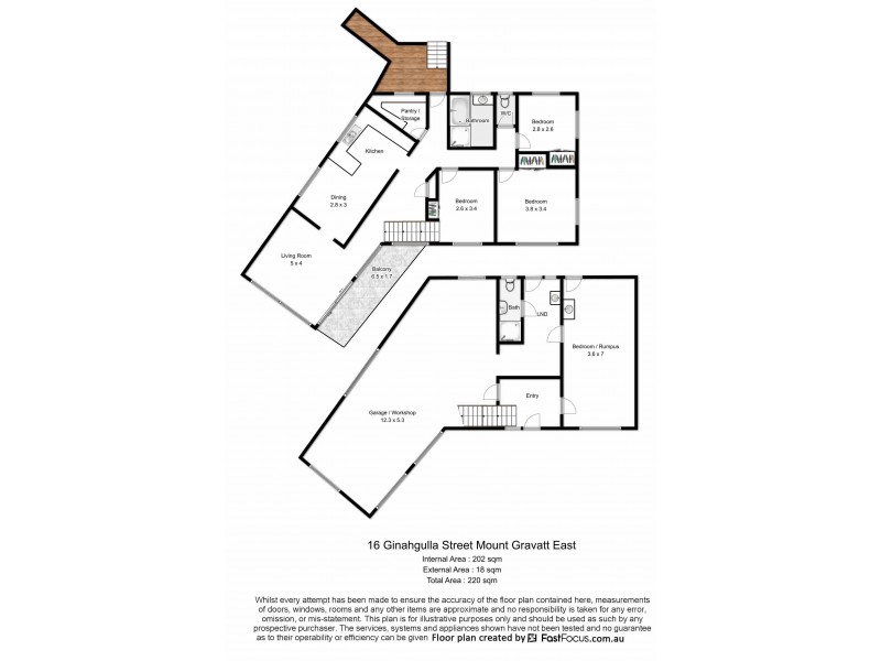 16 Ginahgulla Street, Mount Gravatt East QLD 4122 Floorplan