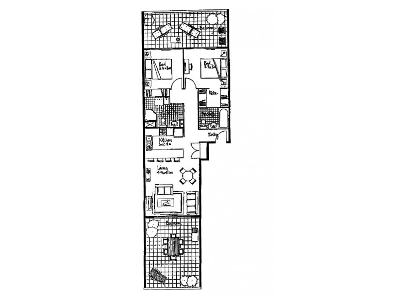 F46/35-41 Gotha Street, Fortitude Valley QLD 4006 Floorplan