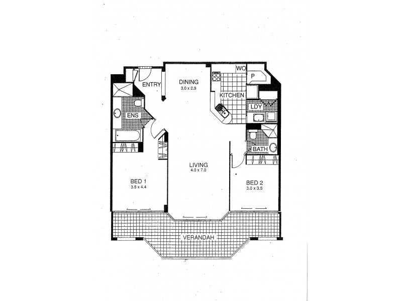 505/45c Newstead Terrace, Newstead QLD 4006 Floorplan