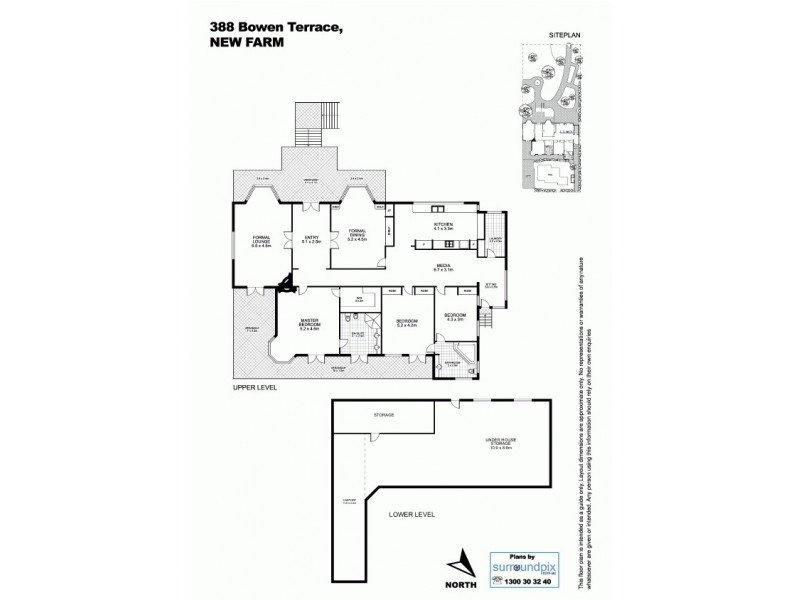 388 Bowen Terrace, New Farm QLD 4005 Floorplan