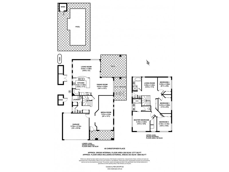 40 Christopher Place, Sinnamon Park QLD 4073 Floorplan