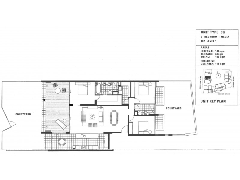 102/10 Pidgeon Close, West End QLD 4101 Floorplan