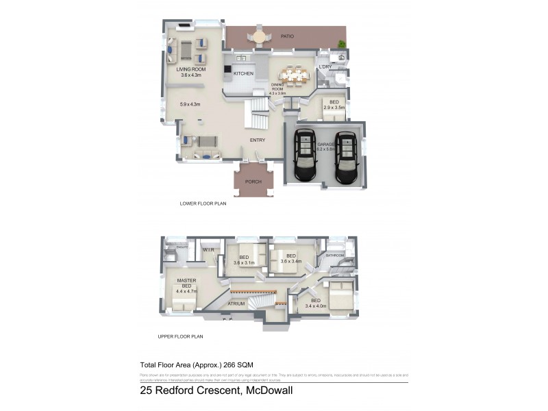 25 Redford Crescent, Mcdowall QLD 4053 Floorplan