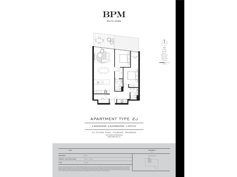 102/50-52 Sylvan Road, Toowong QLD 4066 Floorplan