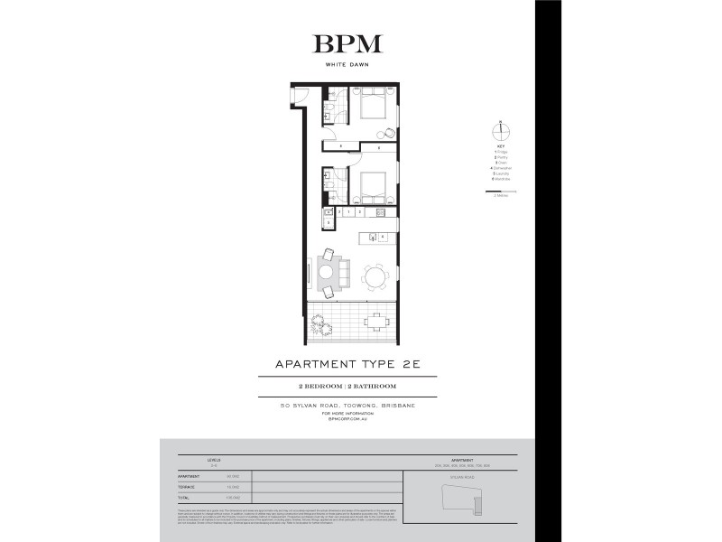 408/50-52 Sylvan Road, Toowong QLD 4066 Floorplan
