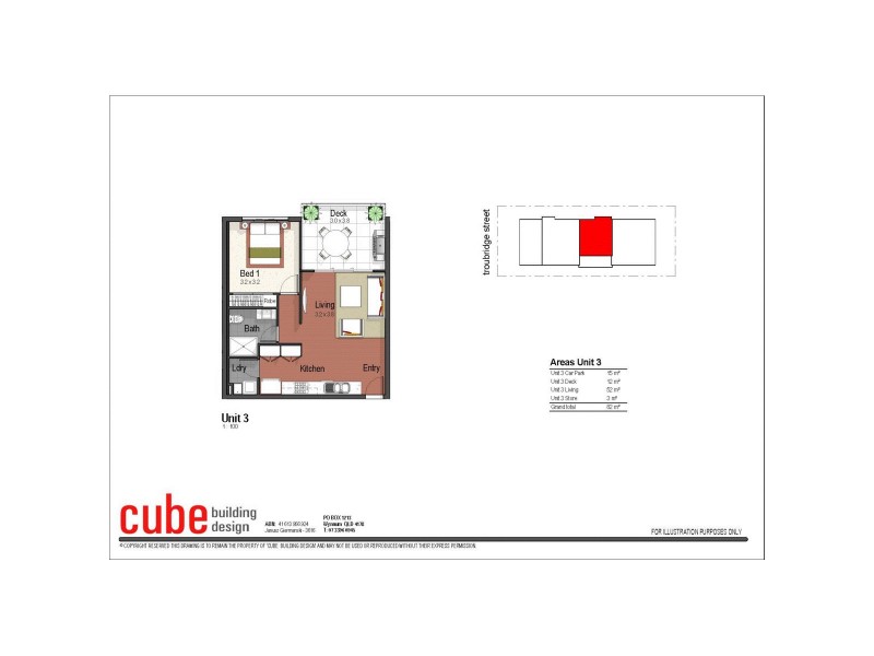 3/10 Troubridge Street, Mount Gravatt East QLD 4122 Floorplan