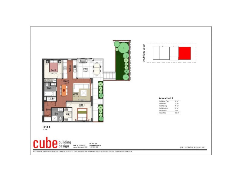 4/10 Troubridge Street, Mount Gravatt East QLD 4122 Floorplan