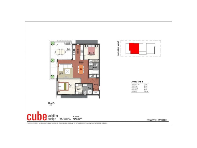 5/10 Troubridge Street, Mount Gravatt East QLD 4122 Floorplan