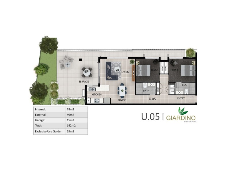 5/23 Ashmore Street, Everton Park QLD 4053 Floorplan