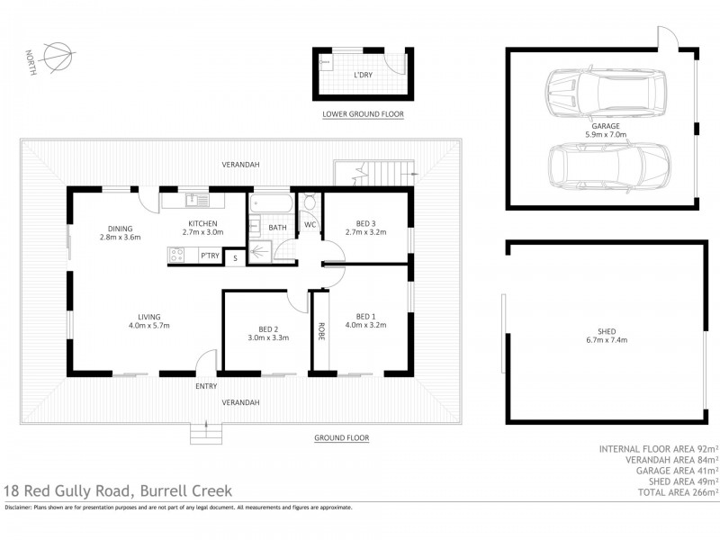 18 Red Gully Road, Burrell Creek NSW 2429