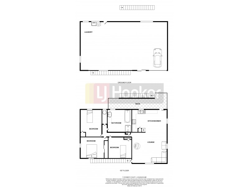 7 Cromer Court, Loganholme QLD 4129 Floorplan