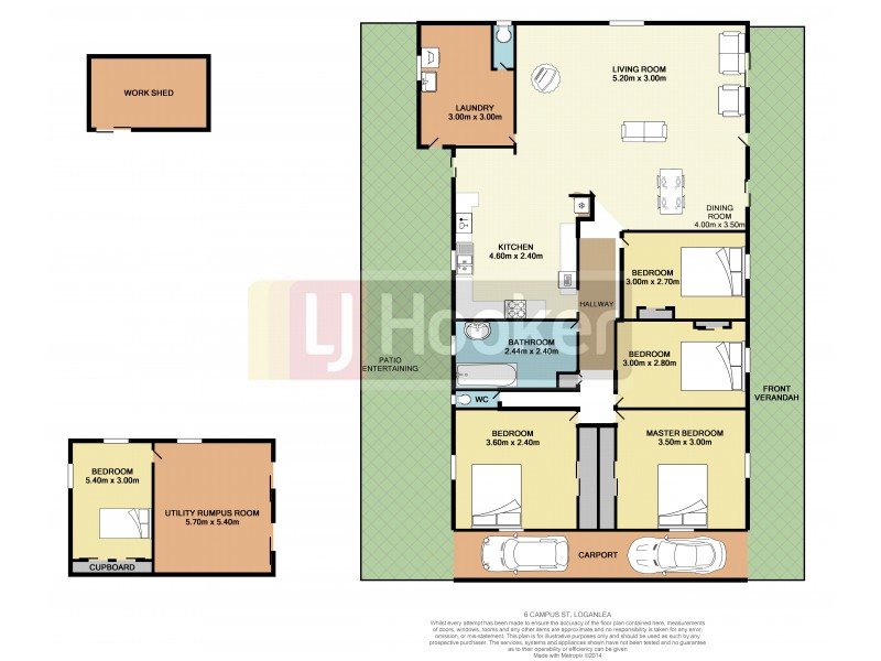 6 Campus Street, Loganlea QLD 4131 Floorplan