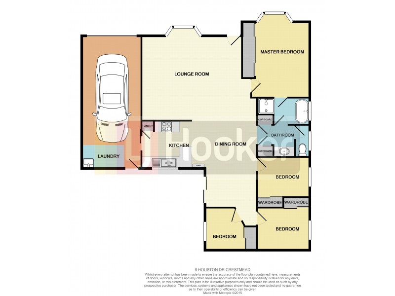 9 Houston Drive, Crestmead QLD 4132 Floorplan