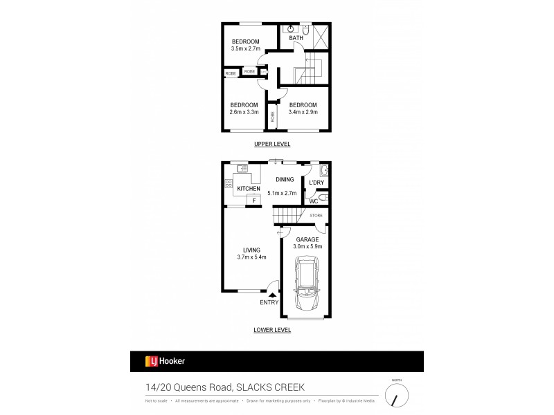 14/120 Queens, Slacks Creek QLD 4127 Floorplan