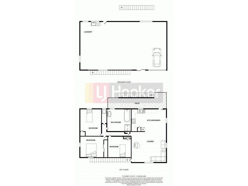 7 Cromer Court, Loganholme QLD 4129 Floorplan