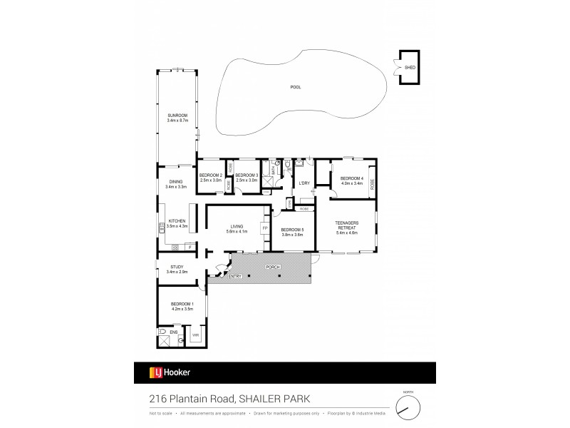 216 Plantain Road, Shailer Park QLD 4128 Floorplan