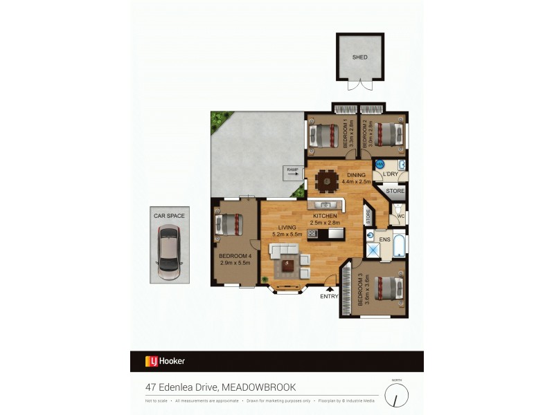 47 Edenlea Drive, Meadowbrook QLD 4131 Floorplan