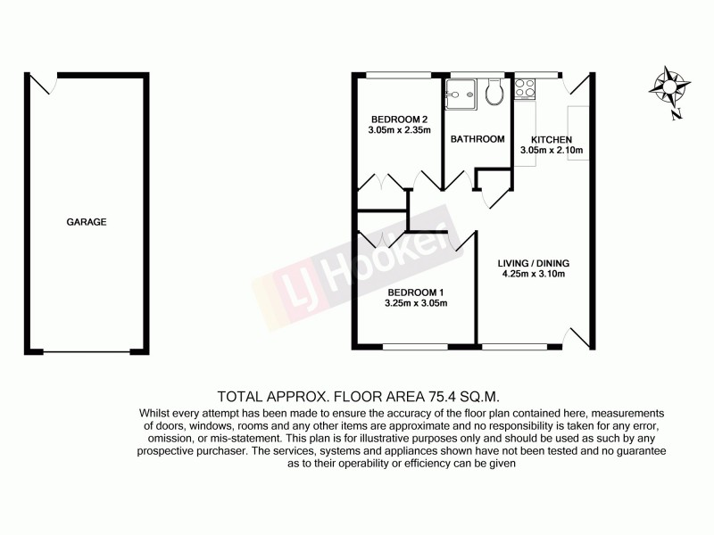 2/10 North Road, Woodridge QLD 4114 Floorplan