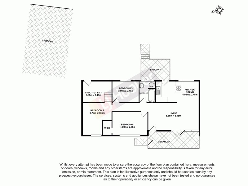 13 Orchid St, Woodridge QLD 4114 Floorplan