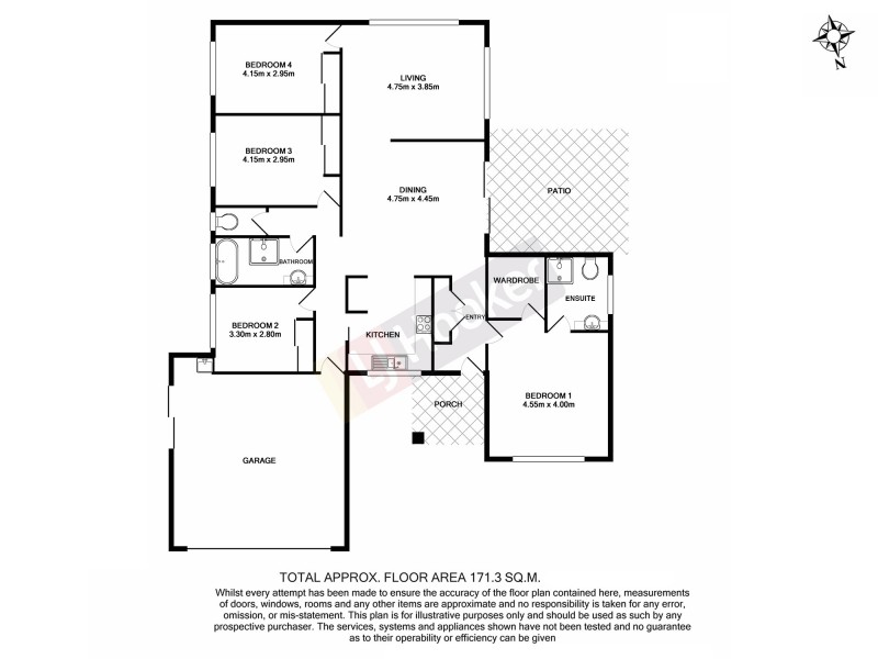 9 Bella Vista Circuit, Edens Landing QLD 4207 Floorplan