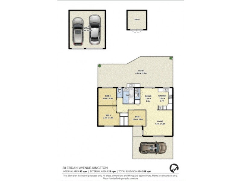 28 Eridani Ave, Kingston QLD 4114 Floorplan