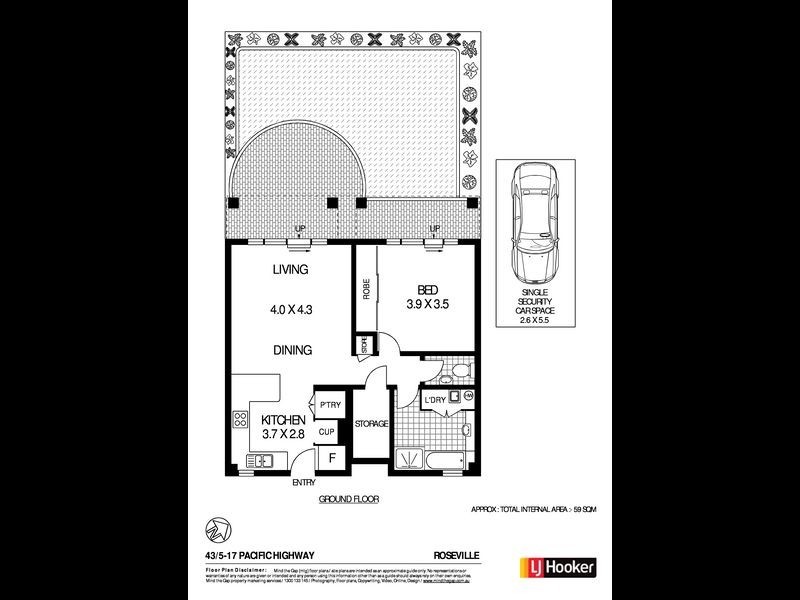 43/5-17 Pacific Highway, Roseville NSW 2069