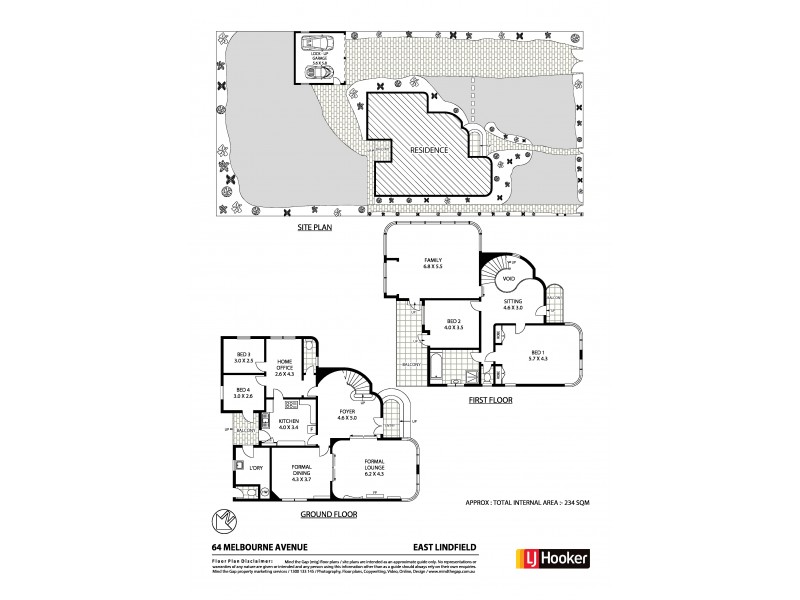 64 Melbourne Road, East Lindfield NSW 2070 Floorplan