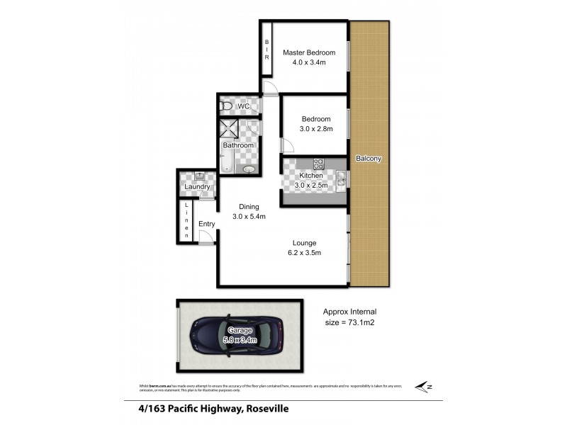 4/163 Pacific Highway, Roseville NSW 2069