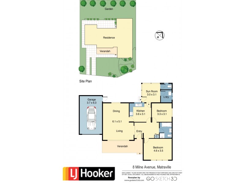 8 Milne Avenue, Matraville NSW 2036 Floorplan