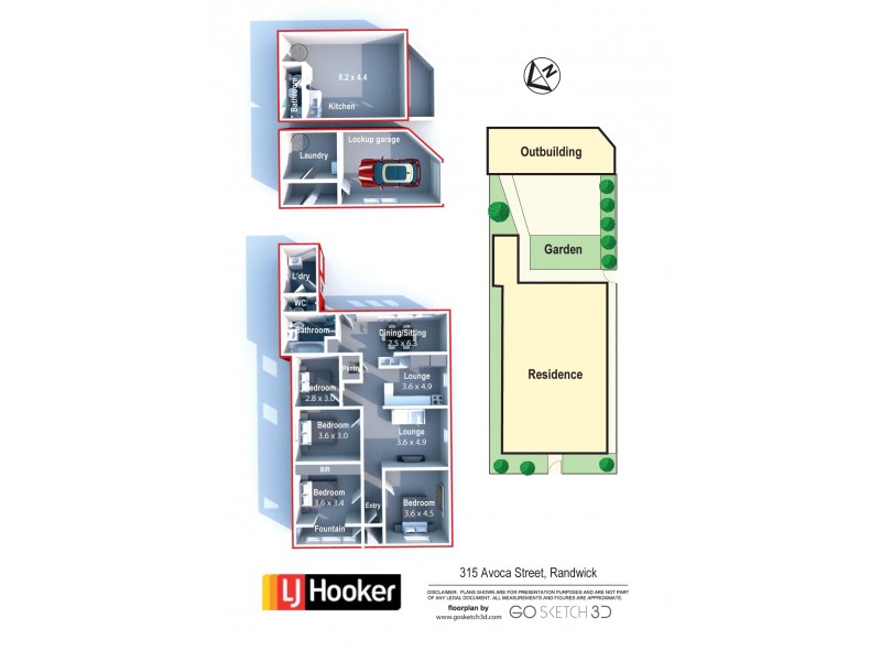 315 Avoca Street, Randwick NSW 2031 Floorplan
