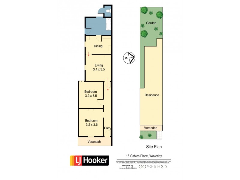 16 Cables Place, Waverley NSW 2024 Floorplan