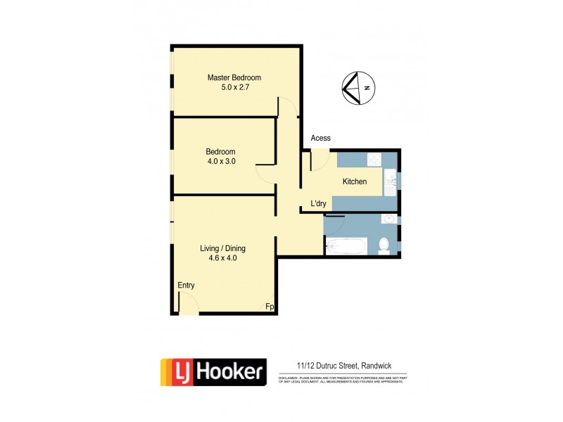 11/12 Dutruc Street, Randwick NSW 2031 Floorplan