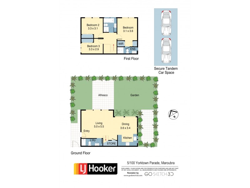 5/100 Yorktown Parade, Maroubra NSW 2035 Floorplan