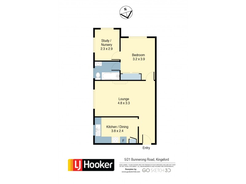 5/21 Bunnerong Road, Kingsford NSW 2032 Floorplan