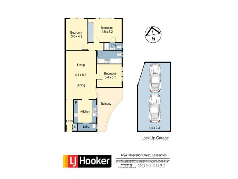 6/24-26 Grosvenor Street, Kensington NSW 2033 Floorplan