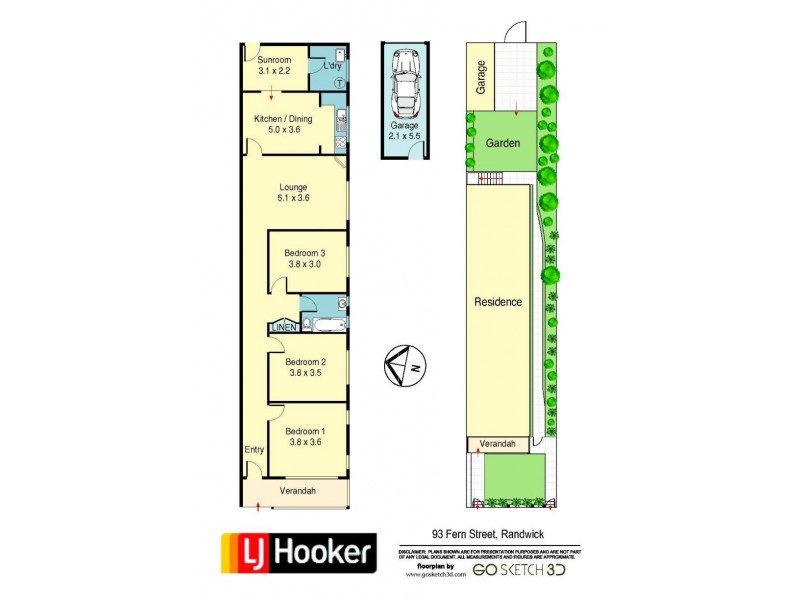 93 Fern Street, Clovelly NSW 2031 Floorplan