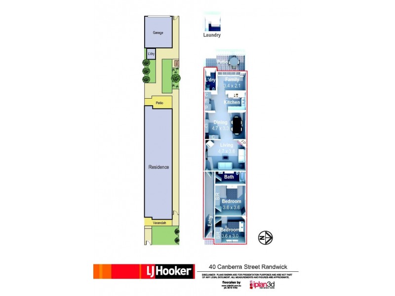 40 Canberra Street, Randwick NSW 2031 Floorplan