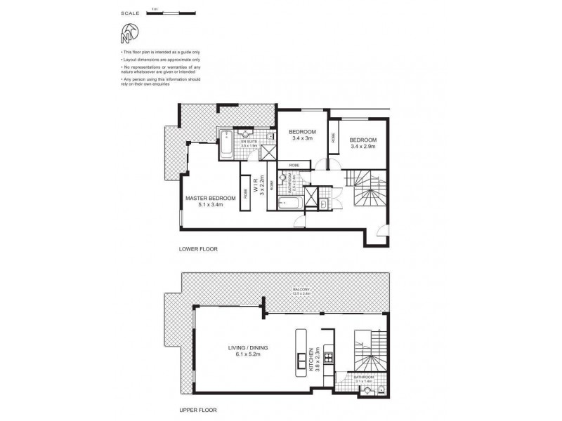 602/14-18 Darling Street, Kensington NSW 2033 Floorplan