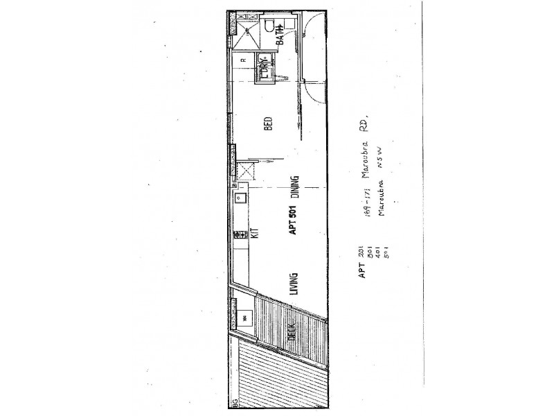 501/169-171 Maroubra Road, Maroubra NSW 2035 Floorplan