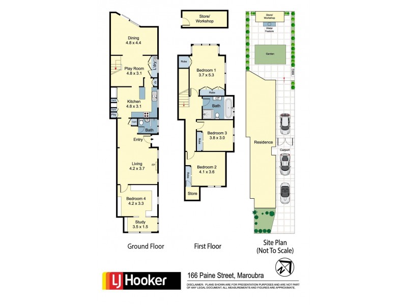 166 Paine Street, Maroubra NSW 2035 Floorplan