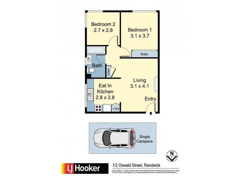 1/2-4 Oswald Street, Randwick NSW 2031 Floorplan