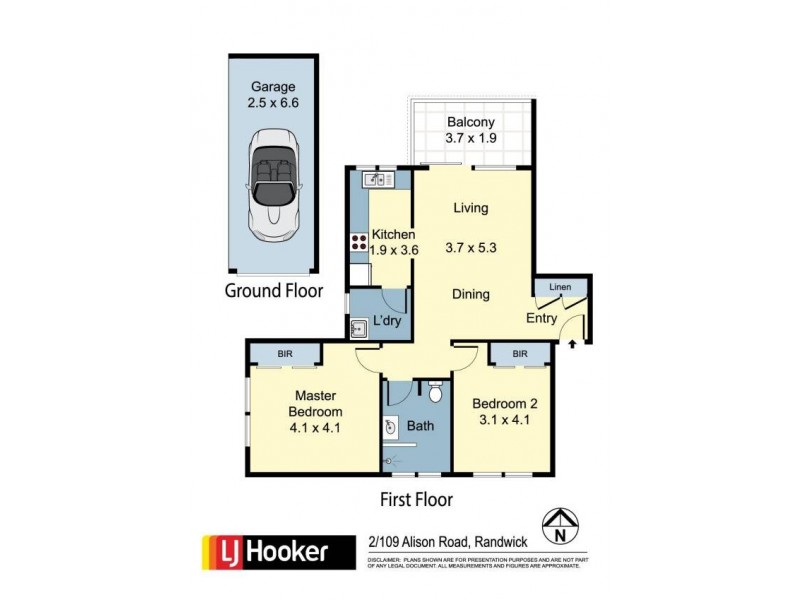 2/109 Alison Road, Randwick NSW 2031 Floorplan