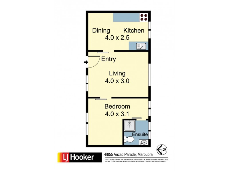 4/855 Anzac Parade, Maroubra NSW 2035 Floorplan