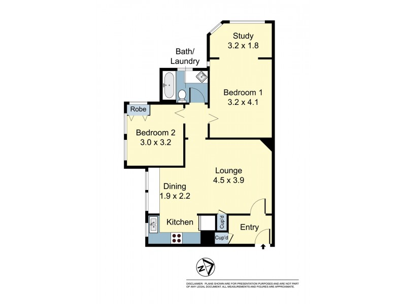 9/29 Prince Street, Randwick NSW 2031 Floorplan
