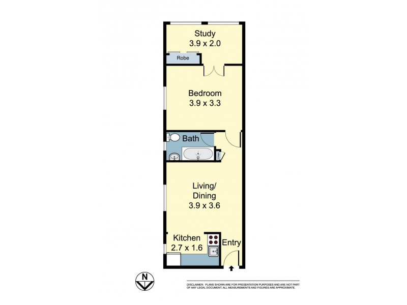 2/55 Bream Street, Coogee NSW 2034 Floorplan