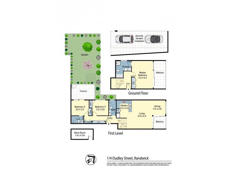 1/4 Dudley Street, Randwick NSW 2031 Floorplan