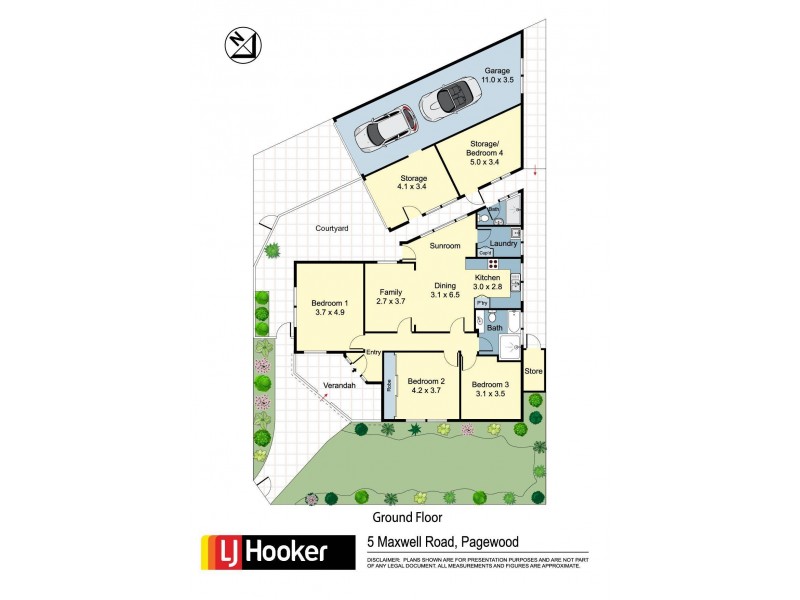 5 Maxwell Road, Pagewood NSW 2035 Floorplan