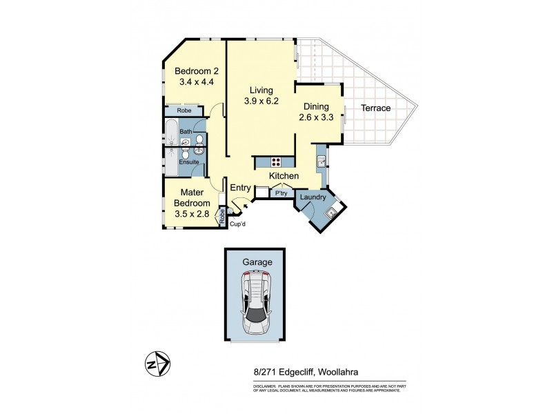 8/271 Edgecliff Road, Woollahra NSW 2025 Floorplan