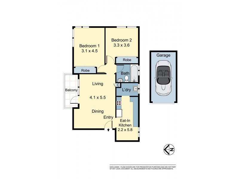 5/15 St Luke Street, Randwick NSW 2031 Floorplan